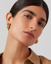 JENNY BIRD TOME HOOPS LARGE GOLD
