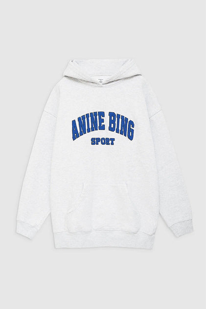 ANINE BING BLUE SPORT HOODIE Gallery 9