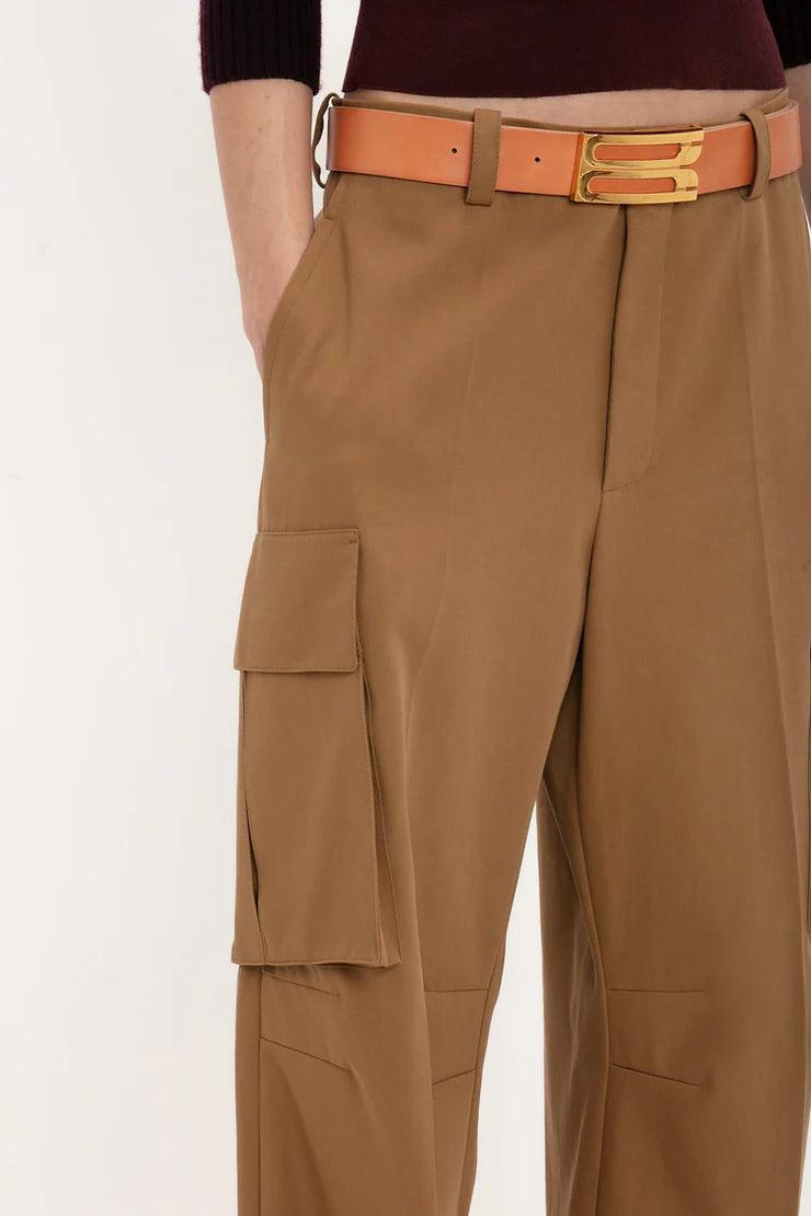 VICTORIA BECKHAM RELAXED CARGO TROUSERS