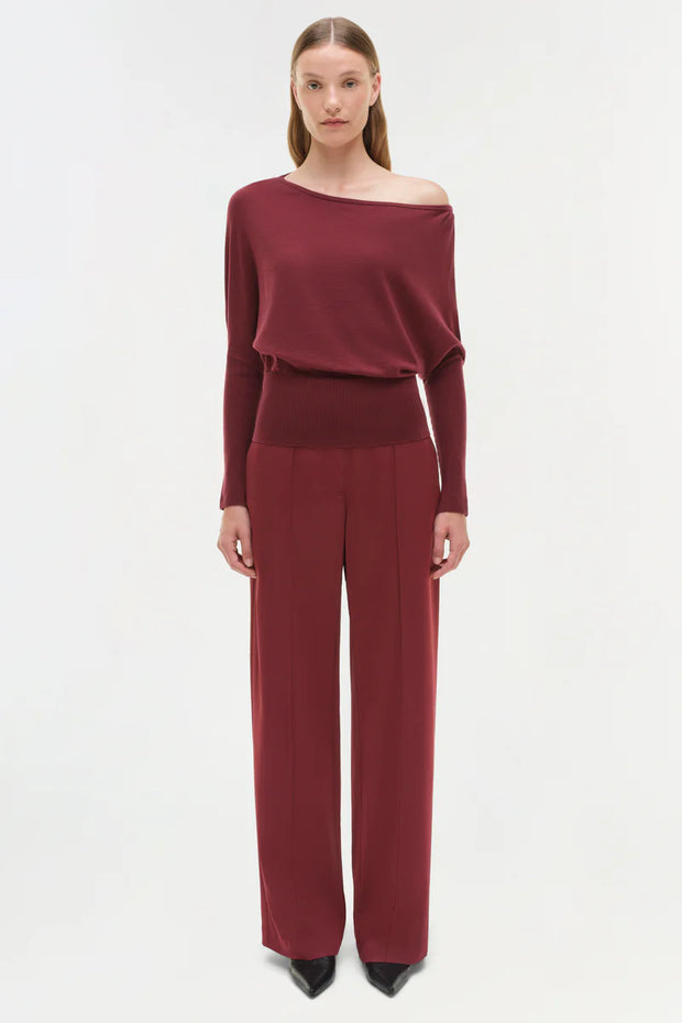 SIMKHAI KYRA WIDE LEG PANT