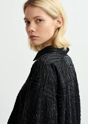 ESSENTIEL ANTWERP SEQUIN BLOUSE