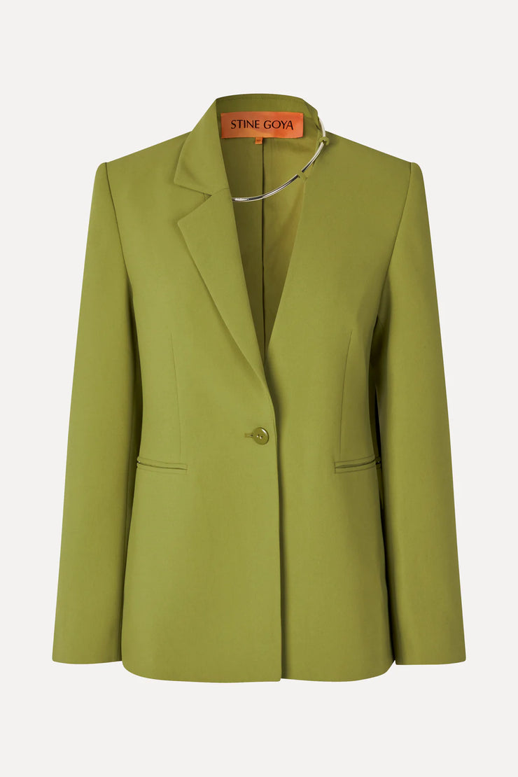 STINE GOYA OLIVE BLAZER