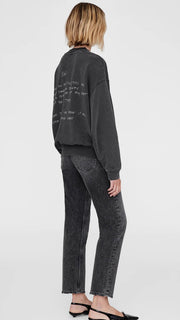 ANINE BING JACI LYRICS SWEATSHIRT