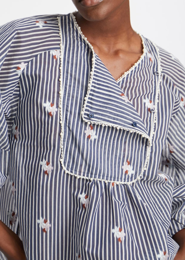 MUNTHE PRINT BLOUSE