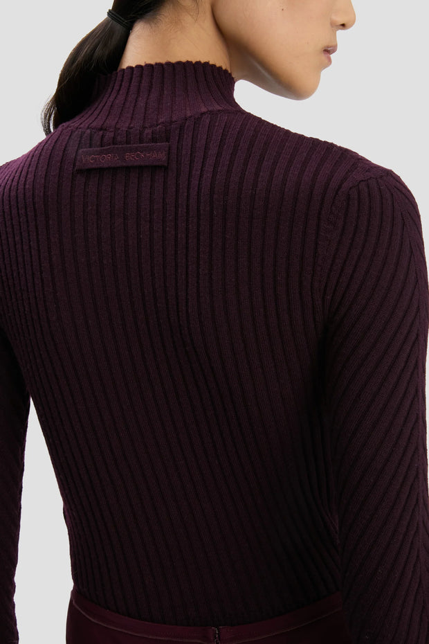VICTORIA BECKHAM RIBBED KNIT