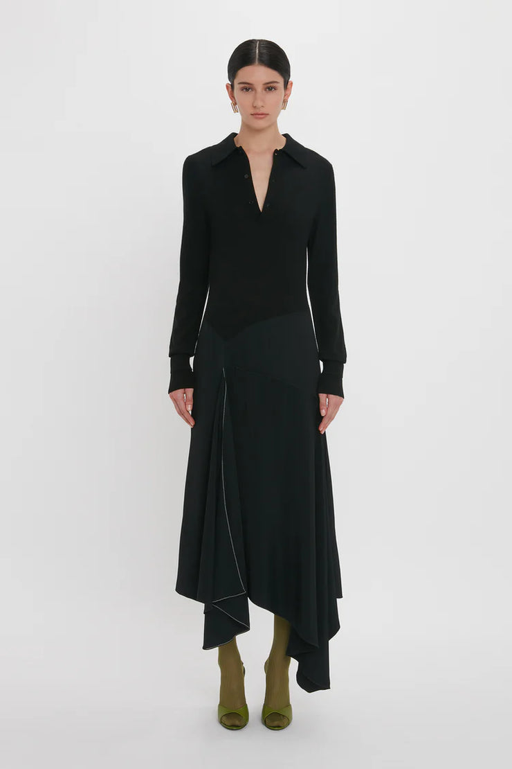 VICTORIA BECKHAM DRAPE DRESS