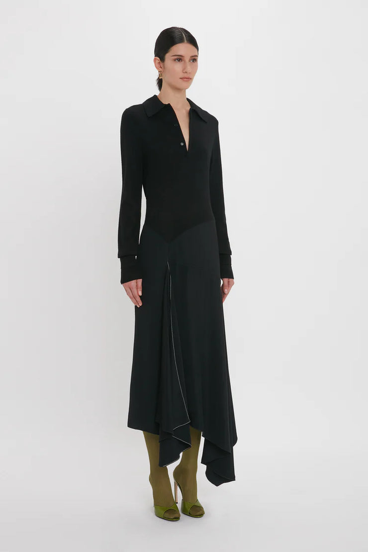 VICTORIA BECKHAM DRAPE DRESS