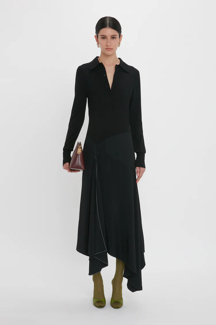 VICTORIA BECKHAM DRAPE DRESS