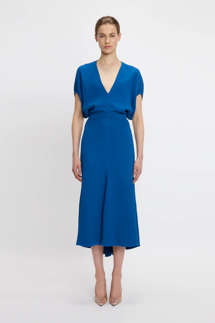 VICTORIA BECKHAM MIDI DRESS