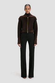 VICTORIA BECKHAM DOUBLE FACED BOMBER