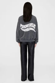 ANINE BING DAYDREAMS SWEATSHIRT - WASHED BLACK