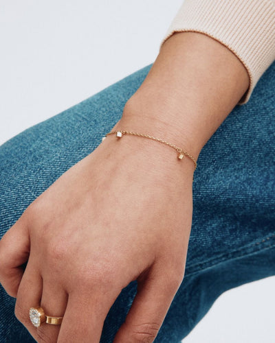 EDBLAD GOLD DICE BRACELET
