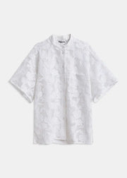 ESSENTIEL ANTWERP WHITE LACE SHIRT