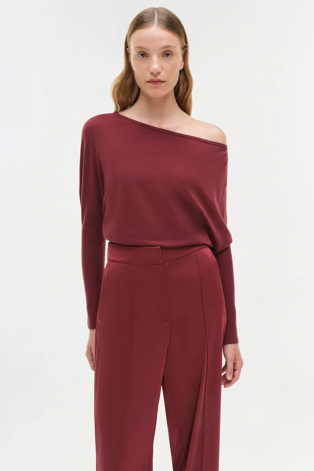 SIMKHAI KYRA WIDE LEG PANT