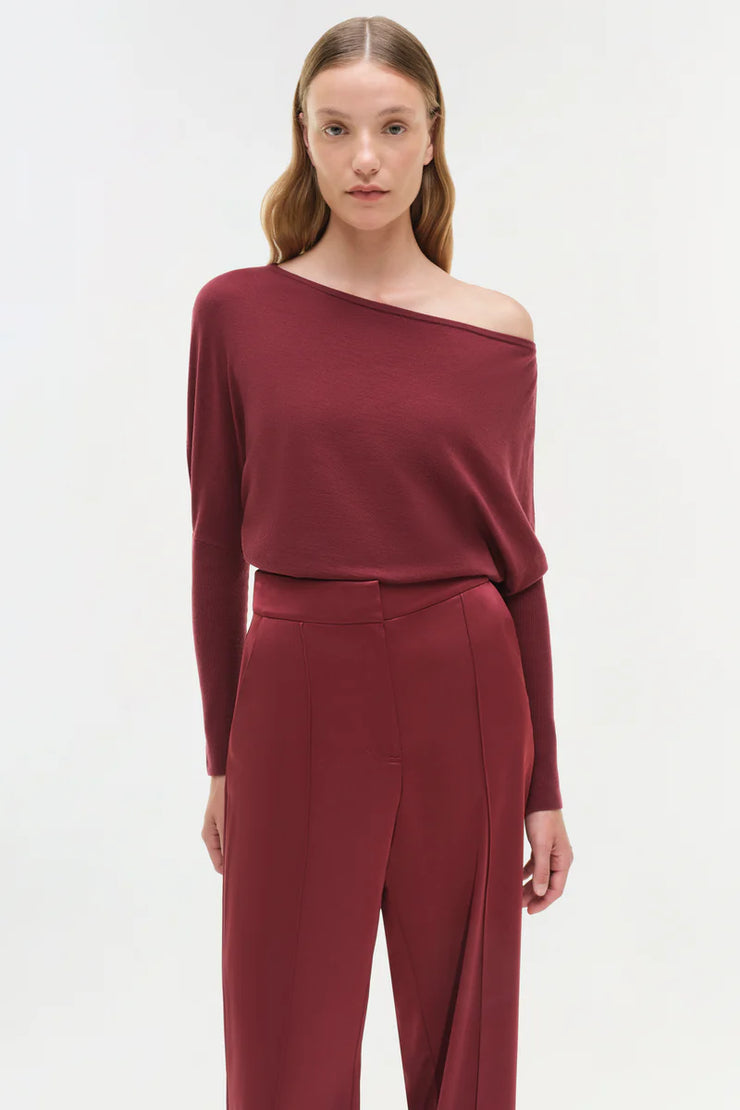 SIMKHAI KYRA WIDE LEG PANT