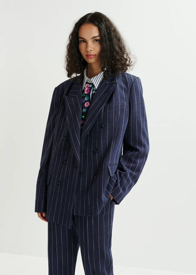 ESSENTIEL ANTWERP STRIPE BLAZER