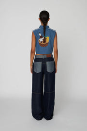 STELLA NOVA SUMMER BLUE TOP