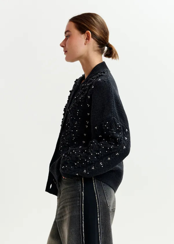 ESSENTIEL ANTWERP CABLE KNIT CARDIGAN