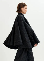 ESSENTIEL ANTWERP OVERSIZED CAPE JACKET