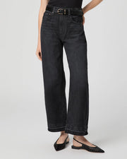 PAIGE ARELLIA BARREL LEG JEANS