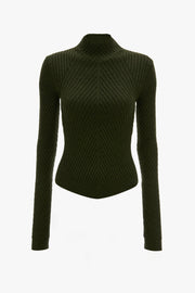 VICTORIA BECKHAM RIBBED KNIT