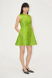 STINE GOYA GREEN MINI DRESS