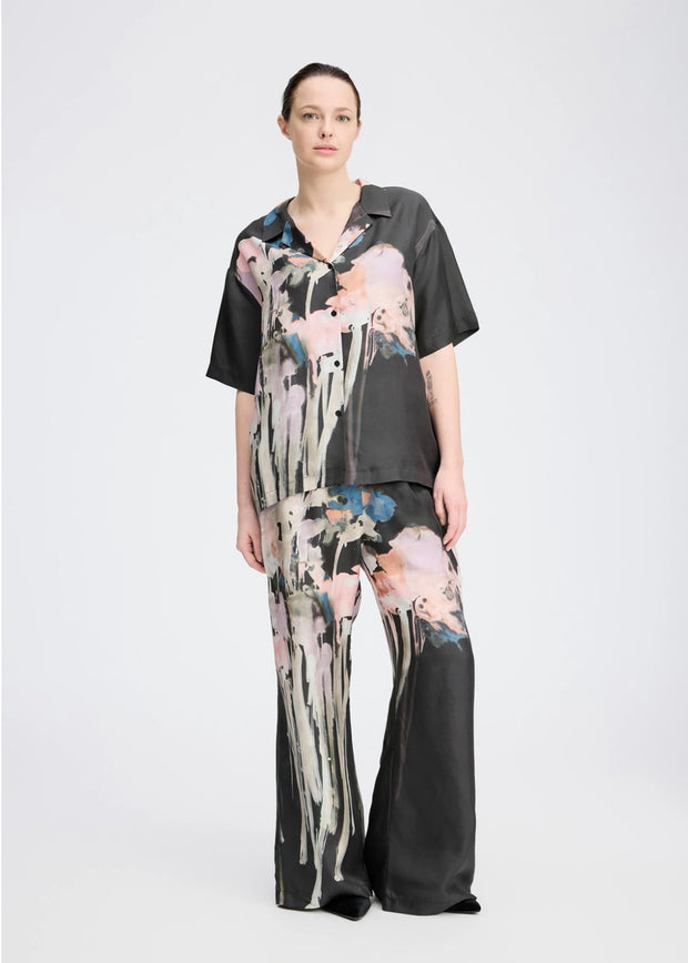 MUNTHE PRINTED SILK SHIRT