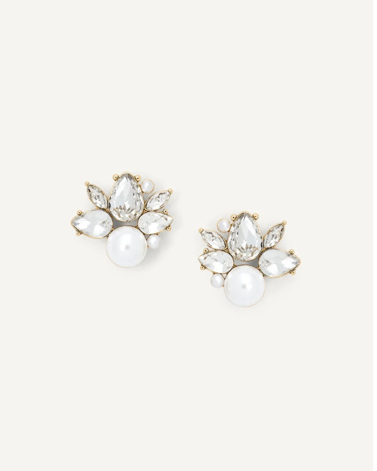 OLIVE & PIPER BORDEAUX EARRINGS - GOLD