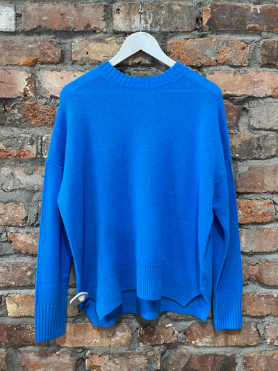 ALLUDE BLUE KNIT