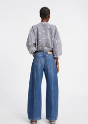MUNTHE PRINT BLOUSE