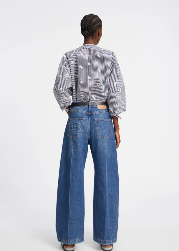 MUNTHE PRINT BLOUSE