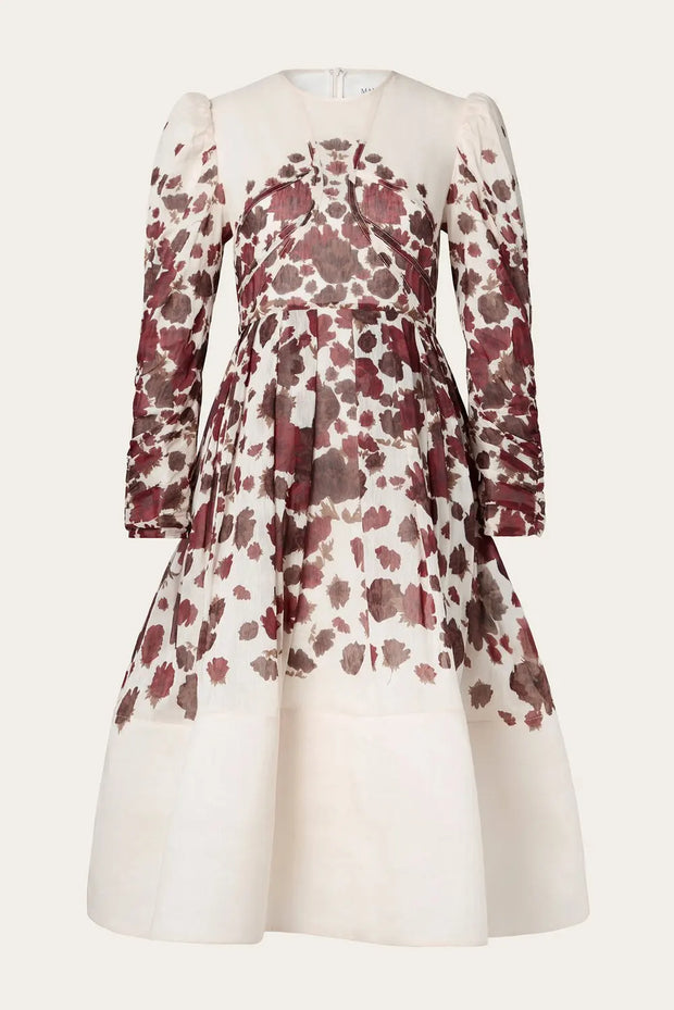 MALINA LEONI MIDI DRESS