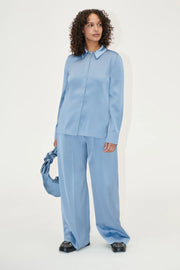 STINE GOYA WIDE LEG INFINITY BLUE PANTS