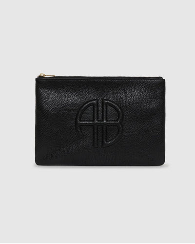 ANINE BING LILI POUCH - BLACK