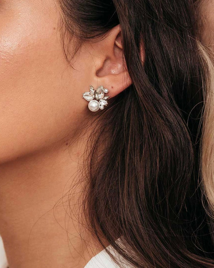 OLIVE & PIPER BORDEAUX EARRINGS - GOLD