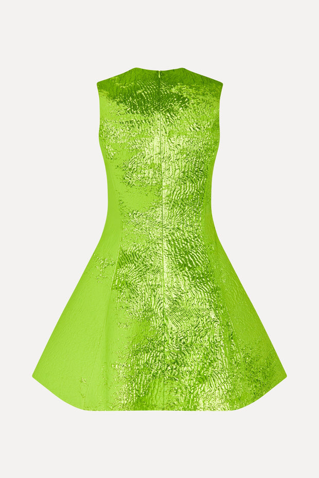 STINE GOYA GREEN MINI DRESS