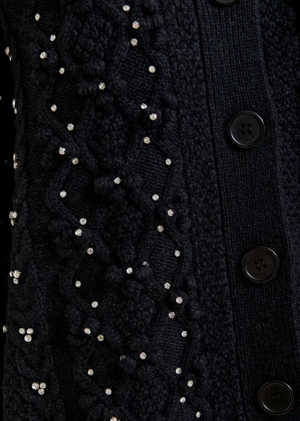 ESSENTIEL ANTWERP CABLE KNIT CARDIGAN
