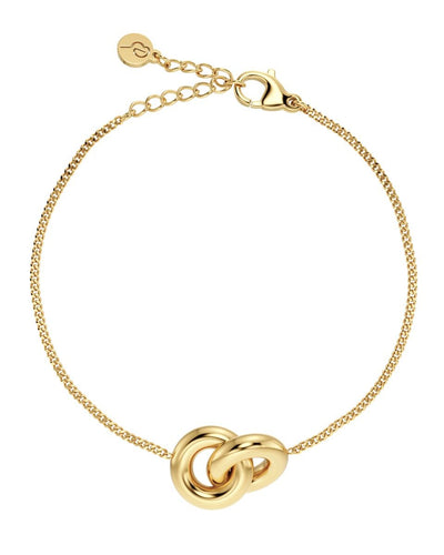 EDBLAD CHUNKY ETERNAL BRACELET GOLD