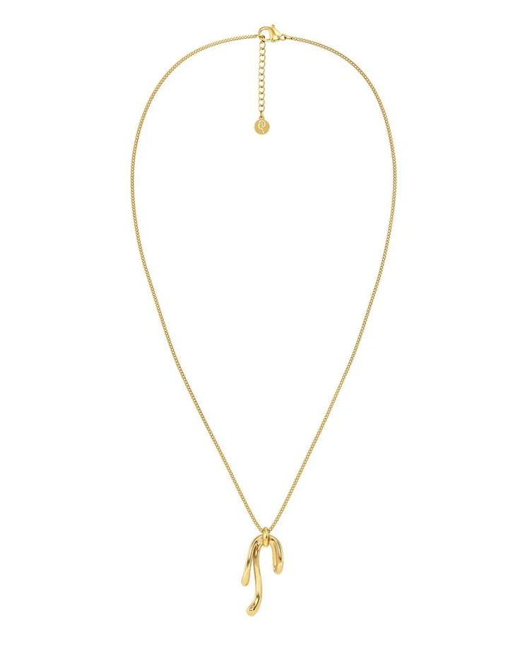 EDBLAD LACE GOLD NECKLACE