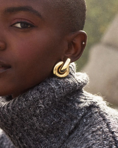 EDBLAD REDONDO EARRINGS GOLD