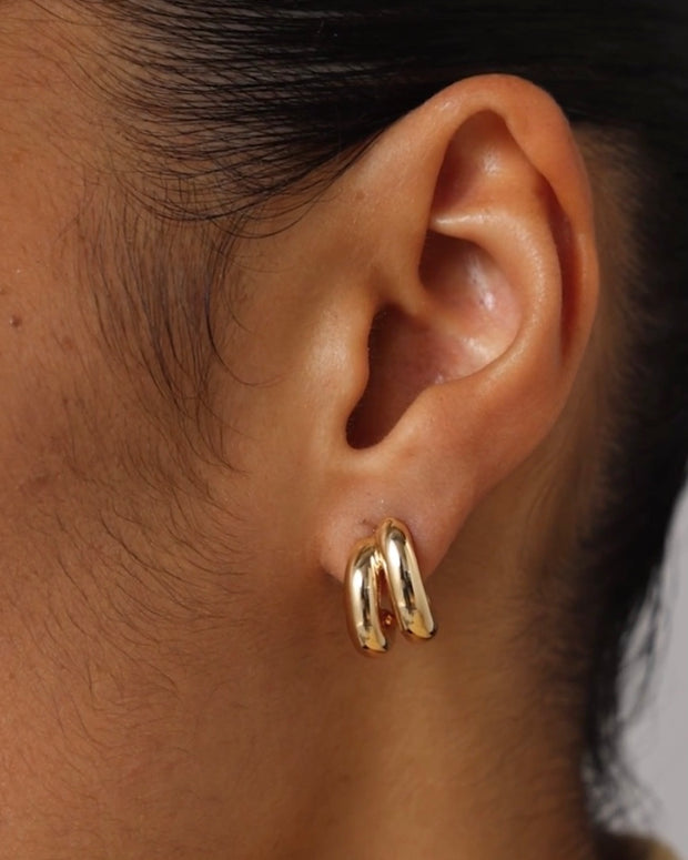 JENNY BIRD MINI FLORENCE EARRINGS - GOLD