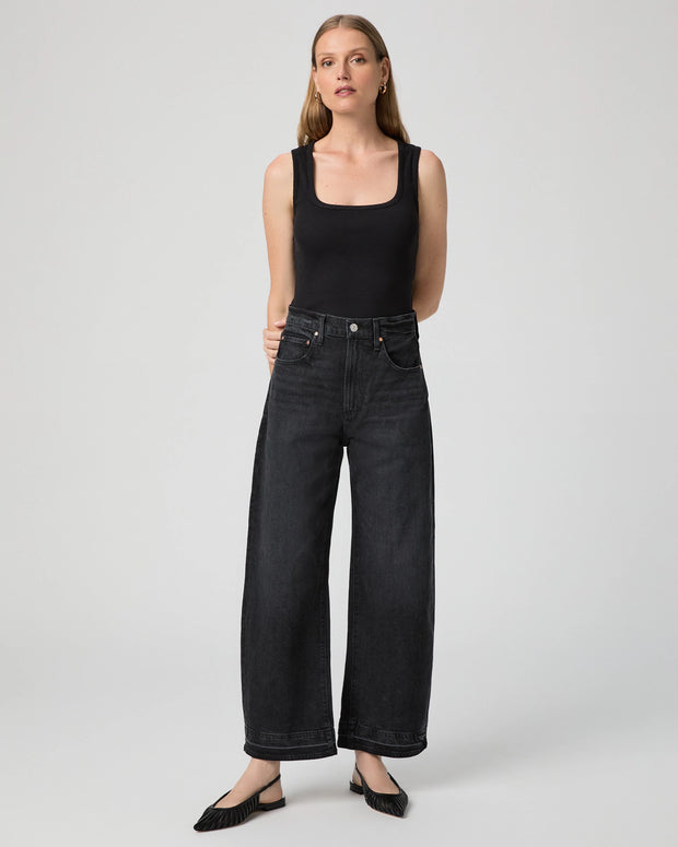 PAIGE ARELLIA BARREL LEG JEANS