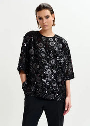 ESSENTIEL ANTWERP EMBELLISHED TOP