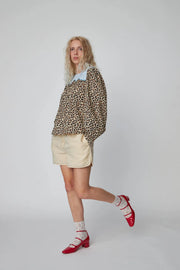 STELLA NOVA LEOPARD BLOUSE