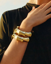 EDBLAD CANE GOLD BANGLE