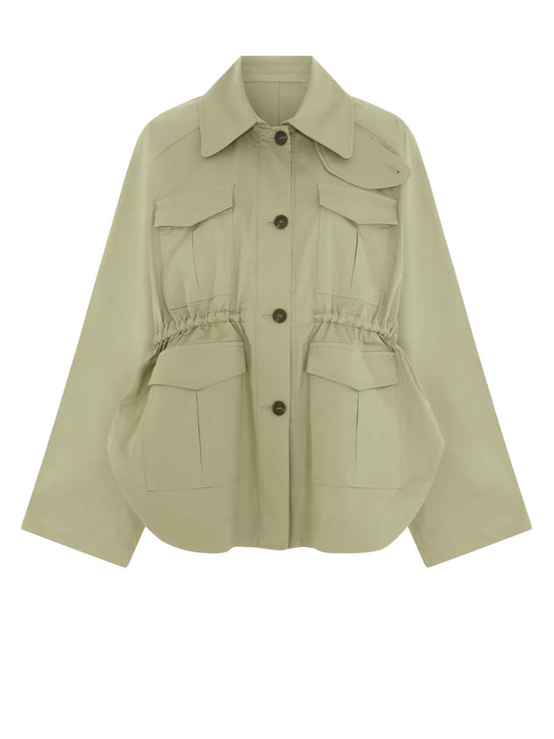 EUDON CHOI ERIKA JACKET - SAGE