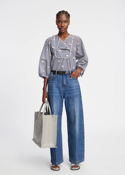MUNTHE PRINT BLOUSE