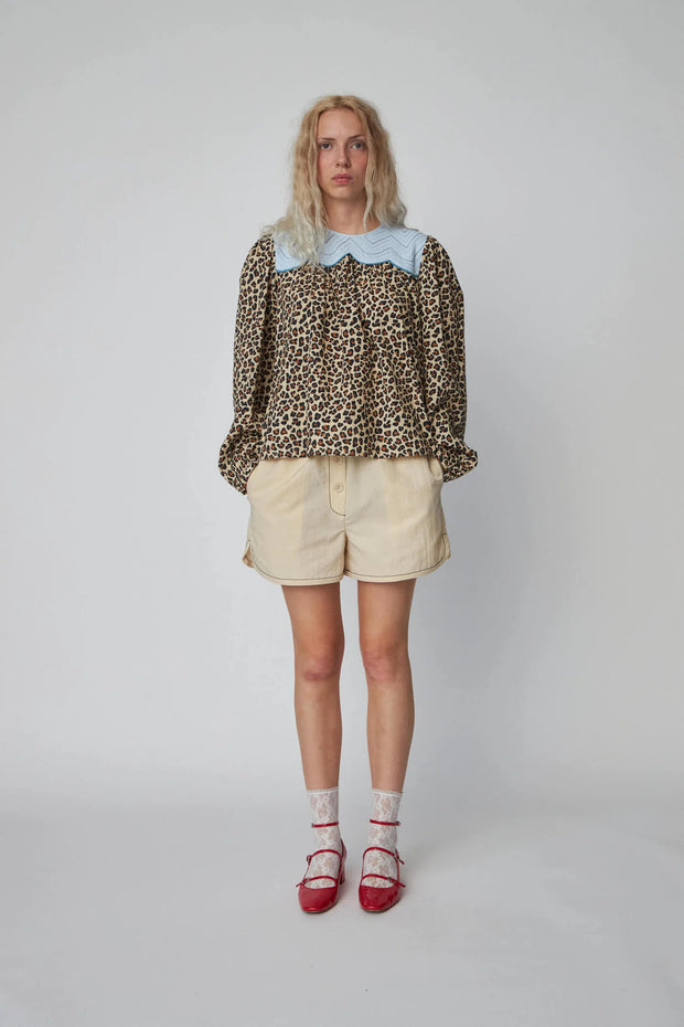 STELLA NOVA LEOPARD BLOUSE