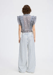 MUNTHE STRIPED BLOUSE