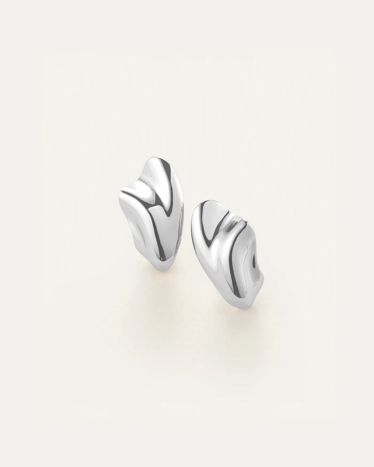 JENNY BIRD PORTIA EARRINGS - SILVER